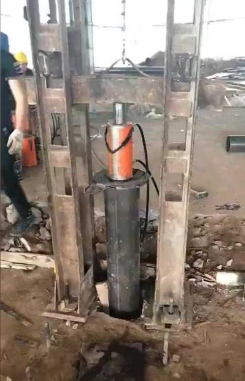 济南商河县钢管桩加固